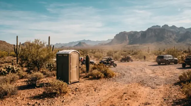 Restroom Planning for Desert Trailheads, Rides and Off-Road Events