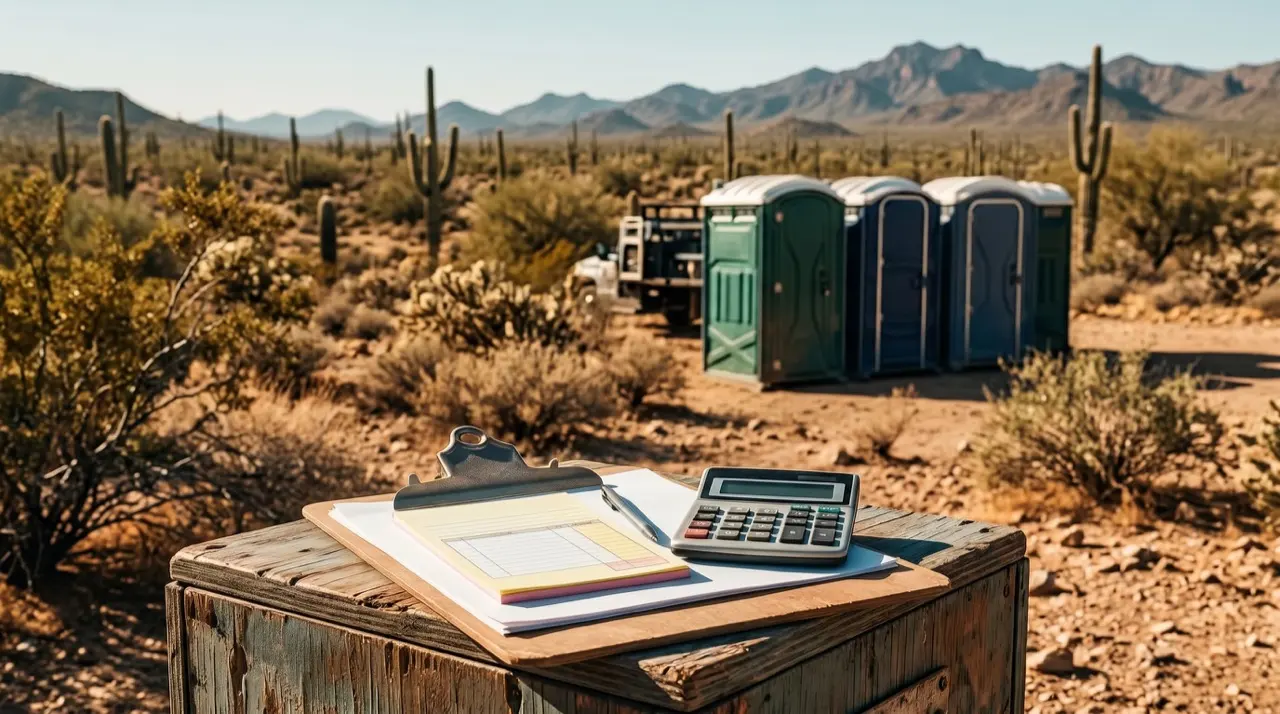 What Affects Porta Potty Rental Cost in Arizona?