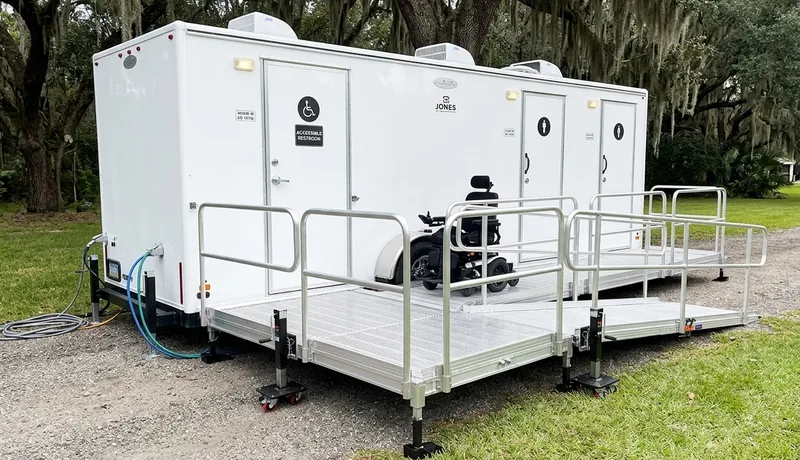 ADA Restroom Trailer rental unit in Arizona, AZ