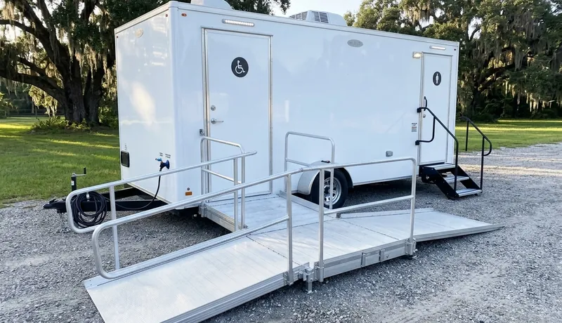 ADA Restroom Trailer construction deployment in Arizona, AZ