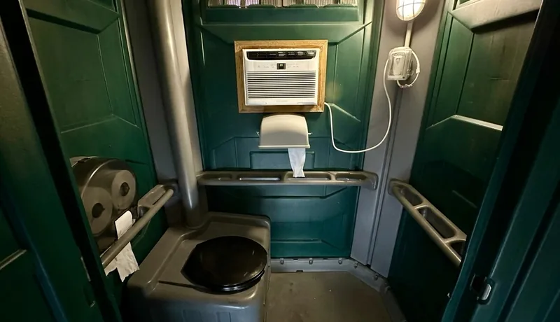 Climate-Controlled Porta Potty event setup in Arizona, AZ