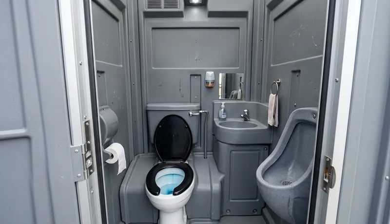 Deluxe Porta Potty (with Flushing) rental unit in Arizona, AZ