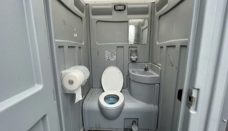 Flushable Porta Potty on-site placement in Arizona, AZ