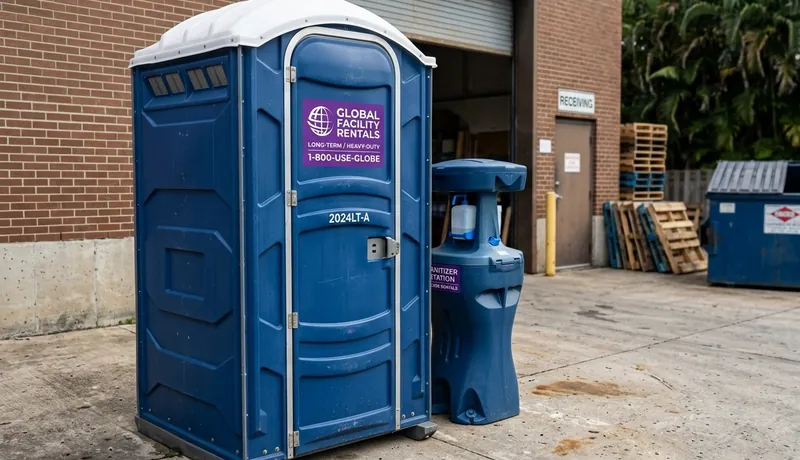 Long-Term Porta Potty Rental clean interior in Arizona, AZ