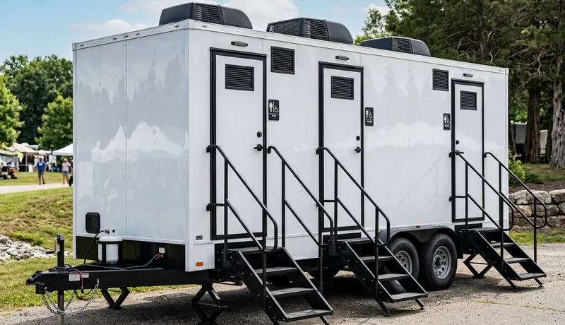 Restroom Trailer on-site placement in Arizona, AZ