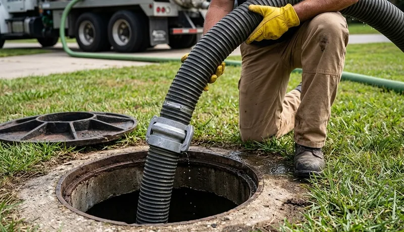 Septic Pumping Service delivery to site in Arizona, AZ