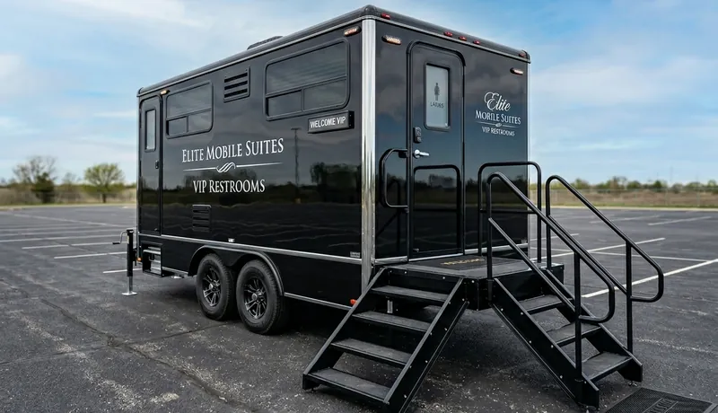 VIP Restroom Trailer rental unit in Arizona, AZ