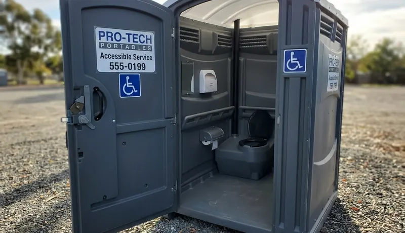 ADA-Compliant Porta Potty on-site placement in Arizona, AZ