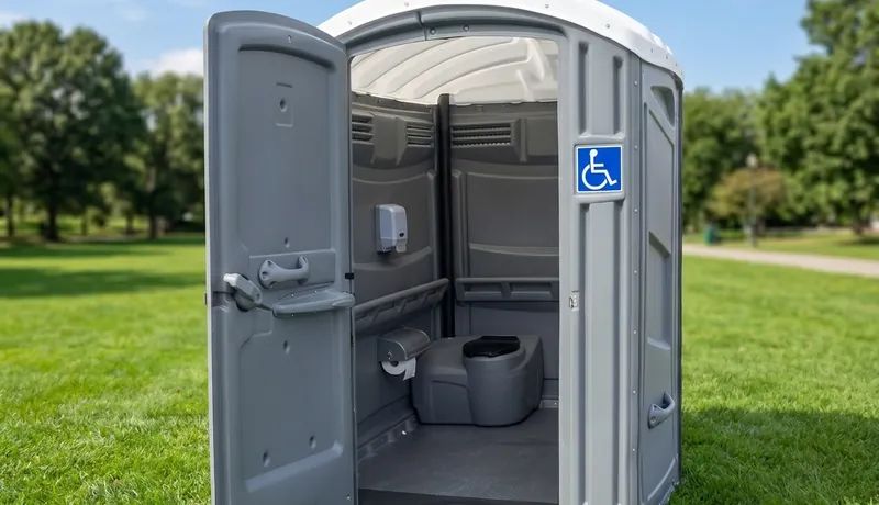 ADA-Compliant Porta Potty clean interior in Arizona, AZ