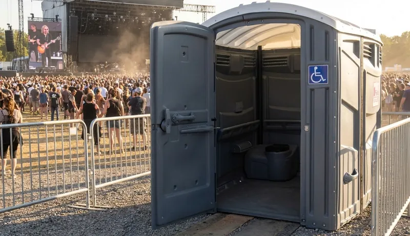 ADA-Compliant Porta Potty construction deployment in Arizona, AZ