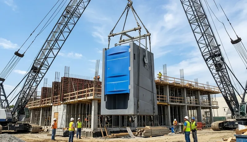 High-Rise Porta Potty construction deployment in Arizona, AZ