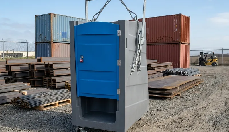 High-Rise Porta Potty rental unit in Arizona, AZ