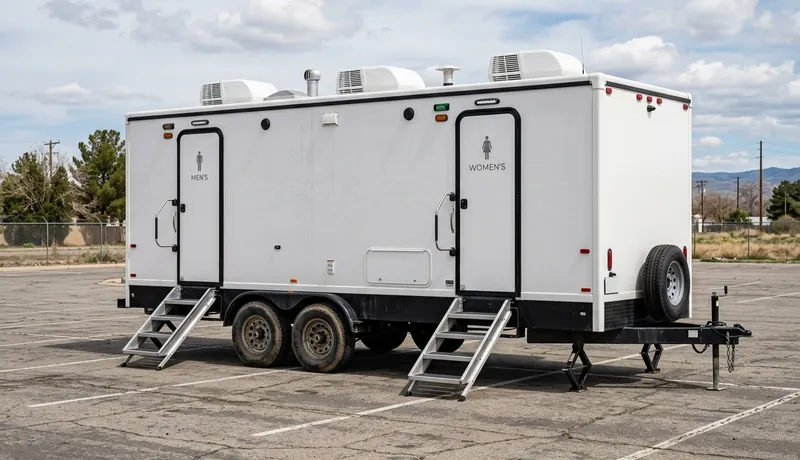 Donating portable restroom units to local nonprofit fundraiser
