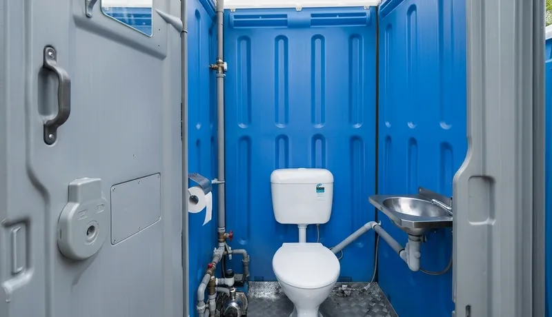 Sewer-Connected Portable Toilet event setup in Arizona, AZ