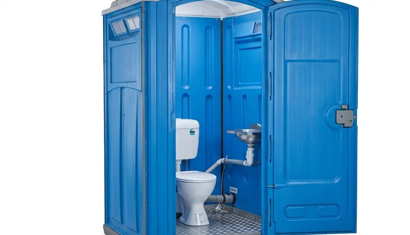 Sewer-Connected Portable Toilet construction deployment in Arizona, AZ